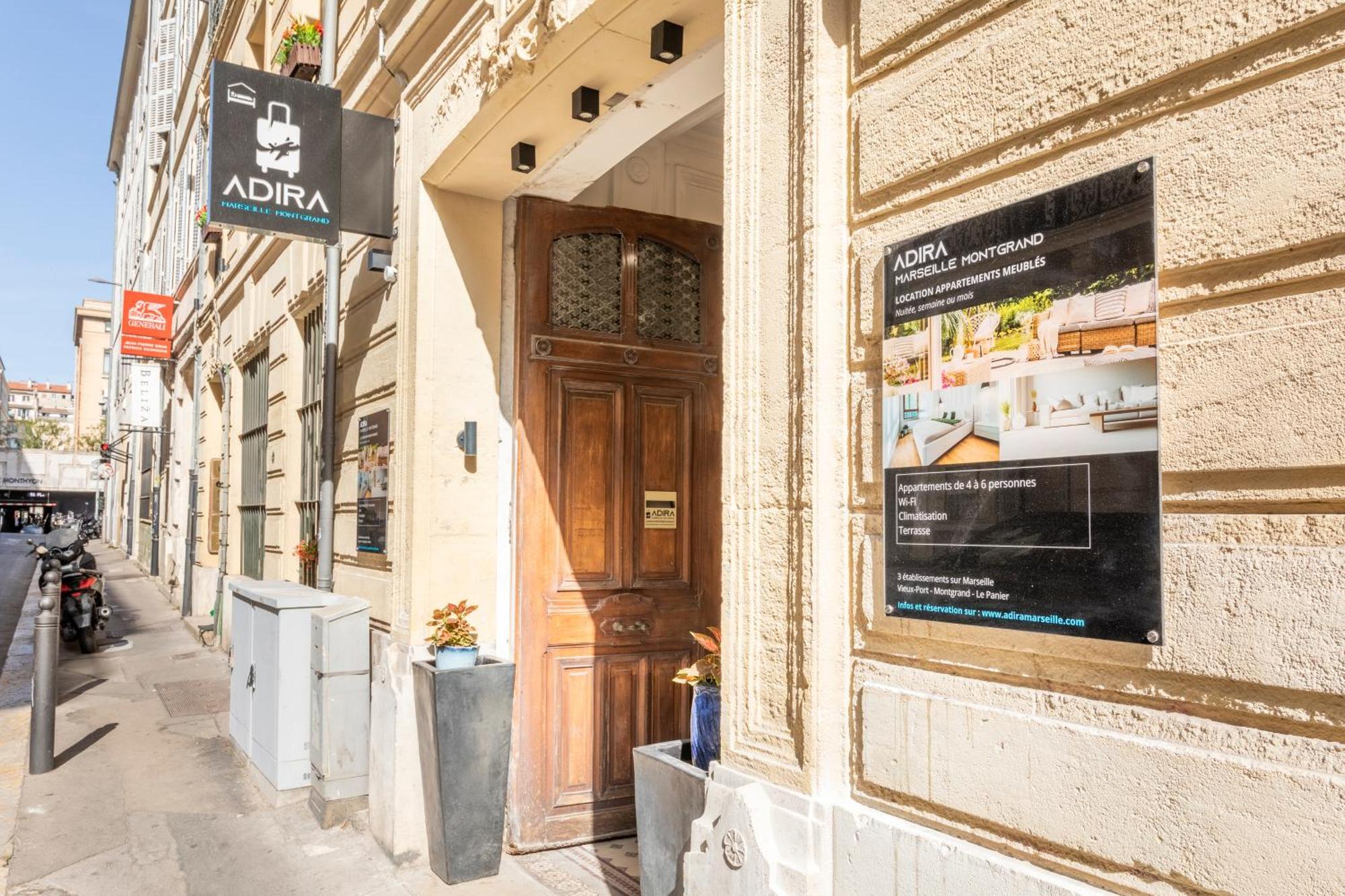 Adira Marseille Montgrand 2 Etoiles Apartment Exterior photo